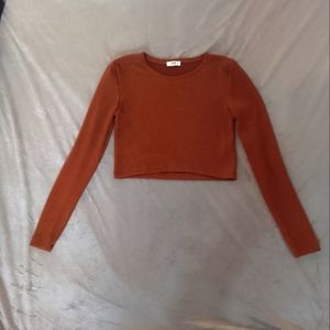 Long Sleeve Crop Top